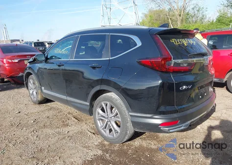 2020 Honda Cr-V Hybrid Touring from USA, damaged, VIN 7FART6H95LE019738